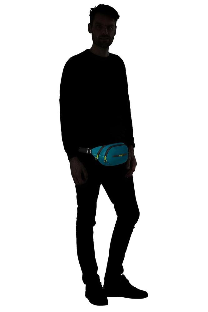 Samsonite ECODIVER Belteveske Petrol blue Lime-Toalettmappe-BagBrokers