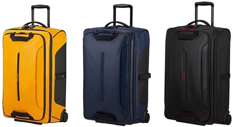 Samsonite ECODIVER duffelbag med hjul 67 cm Yellow-Bagger-BagBrokers