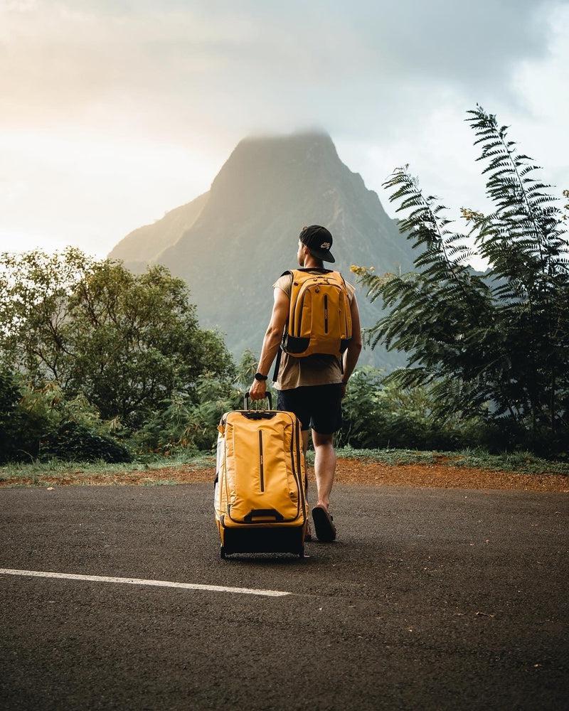 Samsonite ECODIVER stor duffelbag med hjul 79 cm Yellow-Bagger-BagBrokers