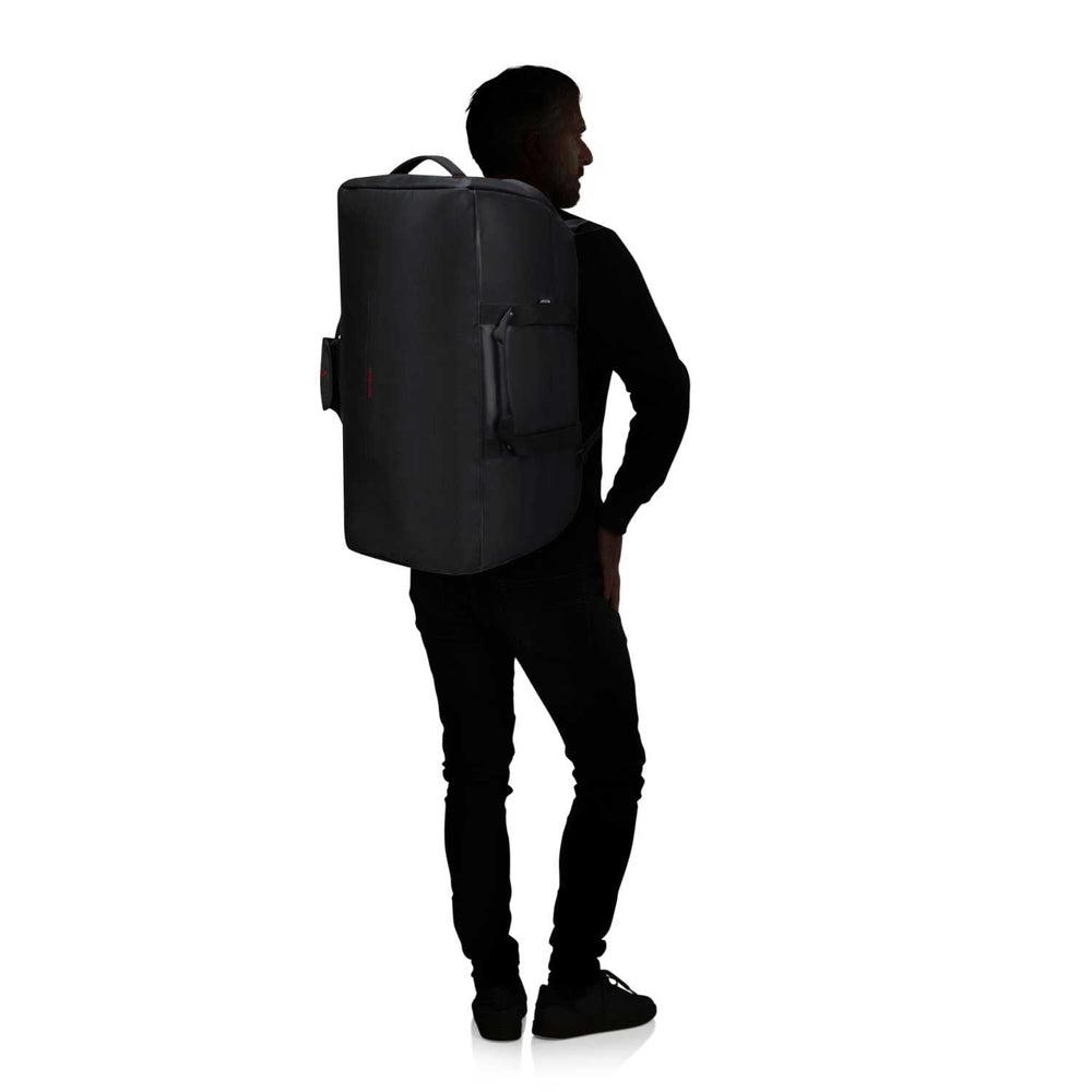 Samsonite ECODIVER stor duffelbag L 90 liter Black-Bagger-BagBrokers