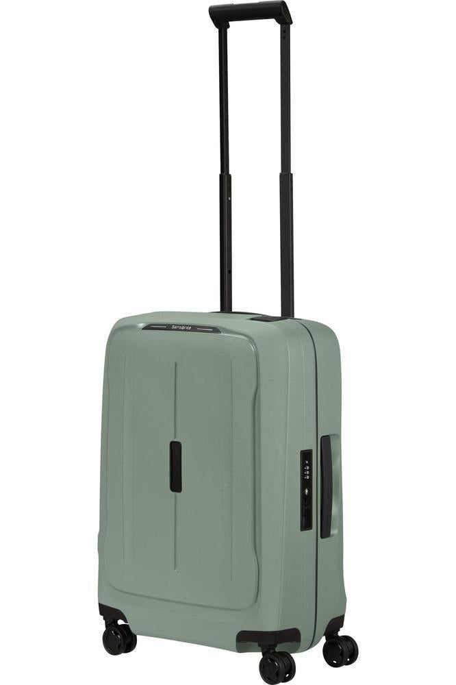 Samsonite ESSENS™ hard Kabin koffert 55 cm 4 hjul Sage-Harde kofferter-BagBrokers