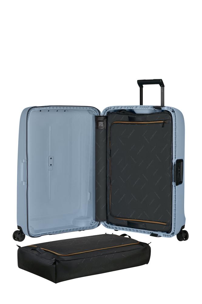 Samsonite ESSENS™ hard stor koffert 75 cm 4 hjul Fog Blue-Harde kofferter-BagBrokers