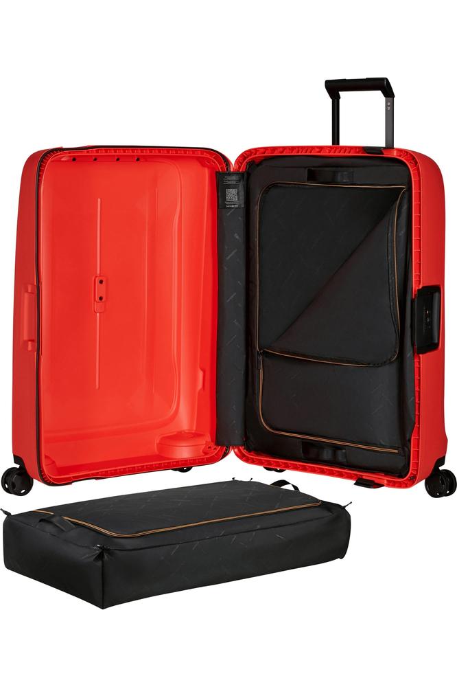 Samsonite ESSENS™ ekstra stor koffert 81 cm 4 hjul Lava-Harde kofferter-BagBrokers