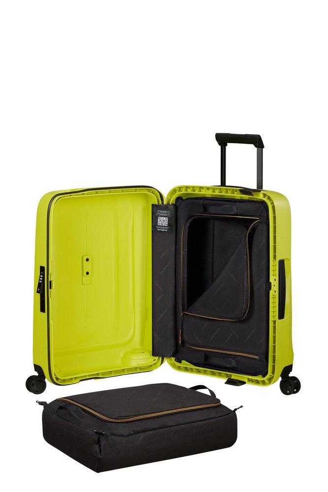 Samsonite ESSENS™ hard Kabin koffert 55 cm 4 hjul Lime-Harde kofferter-BagBrokers