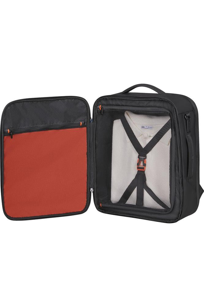 Samsonite GLAZED Underseat Backpack S 25 liter Black-PC-sekk-BagBrokers