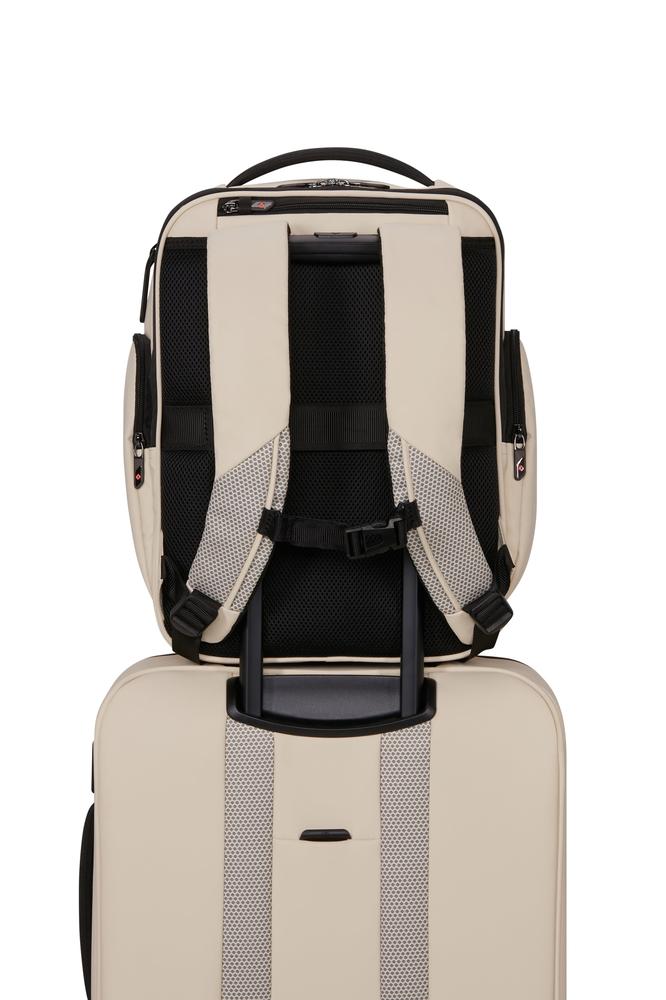 Samsonite GLAZED Underseat Backpack S 25 liter Sandstone-PC-sekk-BagBrokers