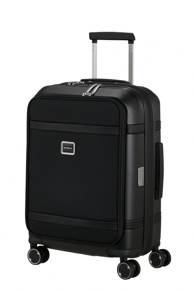Samsonite IMAGE Utvidbar Pc-kabinkoffert 55 cm med 4 hjul Svart-Harde kofferter-BagBrokers