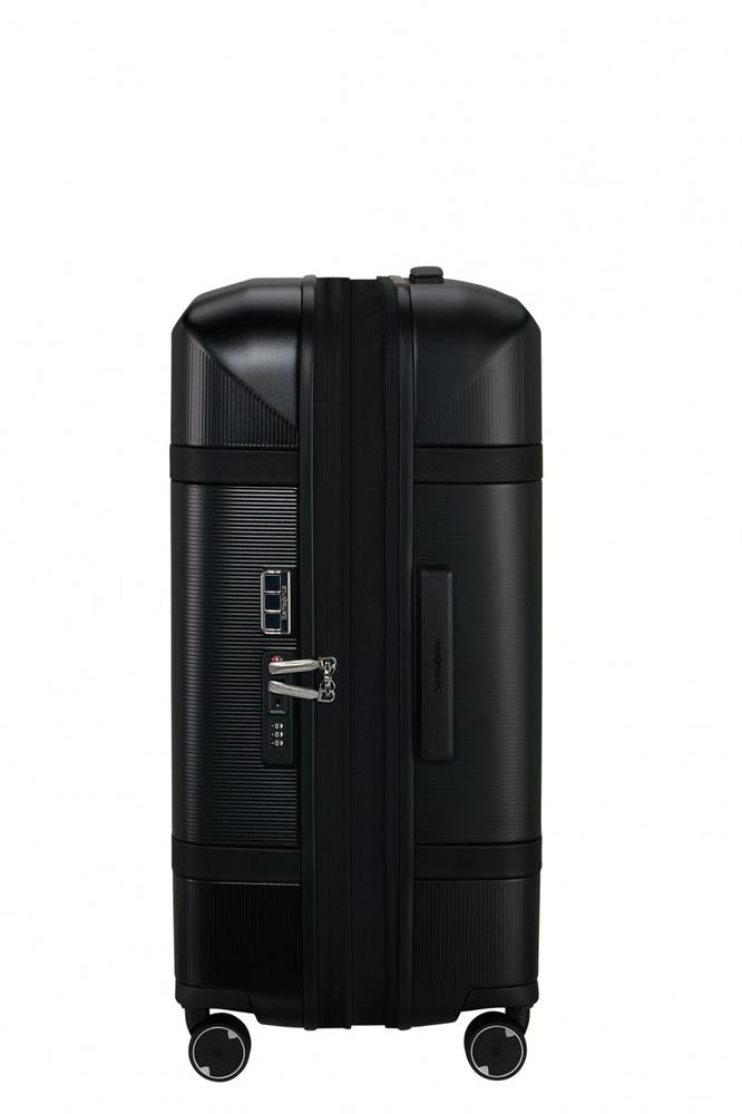 Samsonite IMAGE utvidbar ekstra stor koffert 81 cm Svart-Harde kofferter-BagBrokers