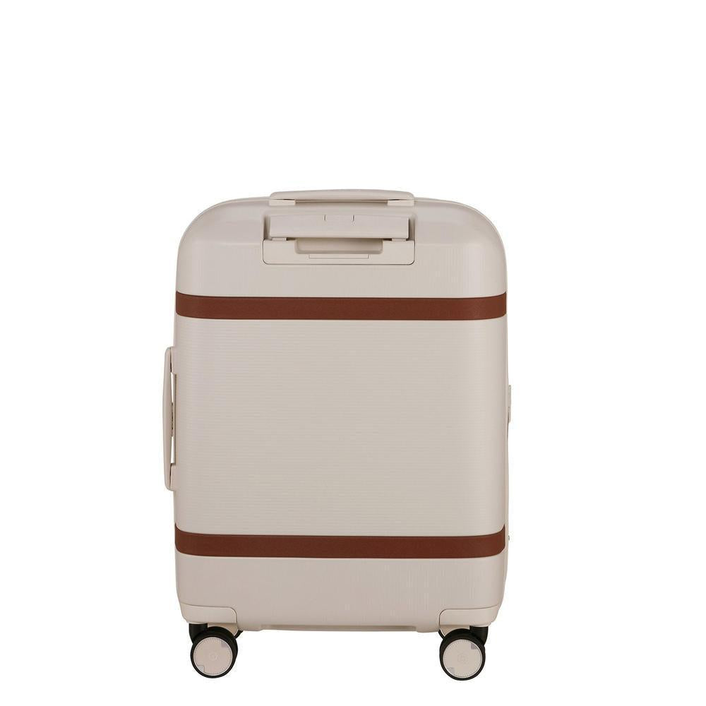 Samsonite IMAGE utvidbar kabinkoffert med 4 hjul 55 cm Ivory-Harde kofferter-BagBrokers