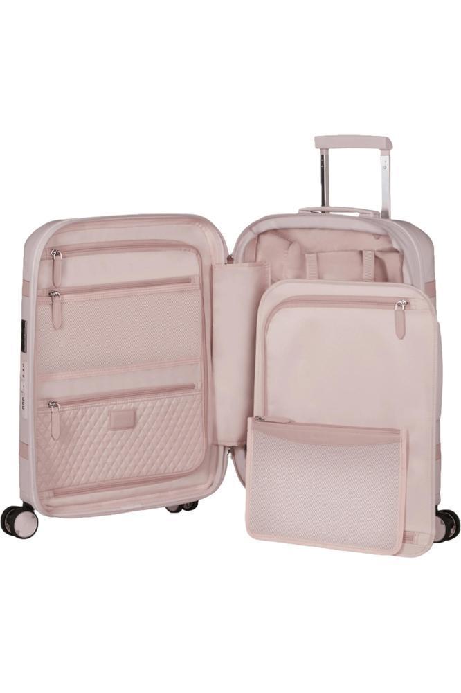 Samsonite IMAGE utvidbar kabinkoffert med 4 hjul 55 cm Rose-Harde kofferter-BagBrokers
