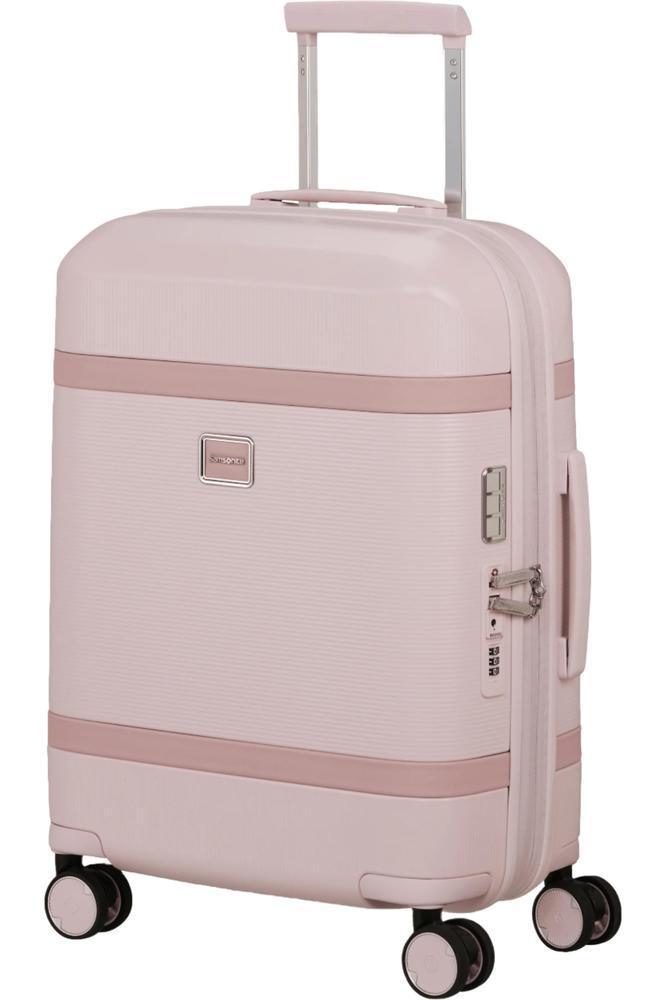 Samsonite IMAGE utvidbar kabinkoffert med 4 hjul 55 cm Rose-Harde kofferter-BagBrokers