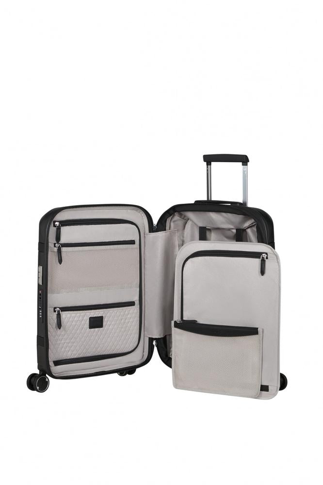 Samsonite IMAGE Utvidbar Pc-kabinkoffert 55 cm med 4 hjul Svart-Harde kofferter-BagBrokers