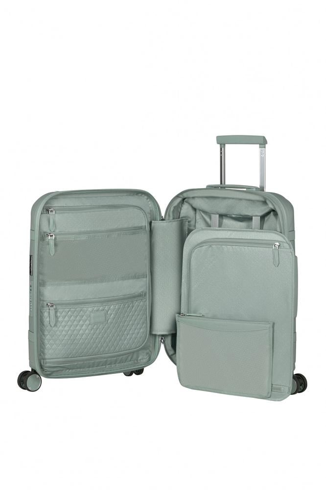 Samsonite IMAGE utvidbar kabinkoffert med 4 hjul 55 cm Thyme-Harde kofferter-BagBrokers