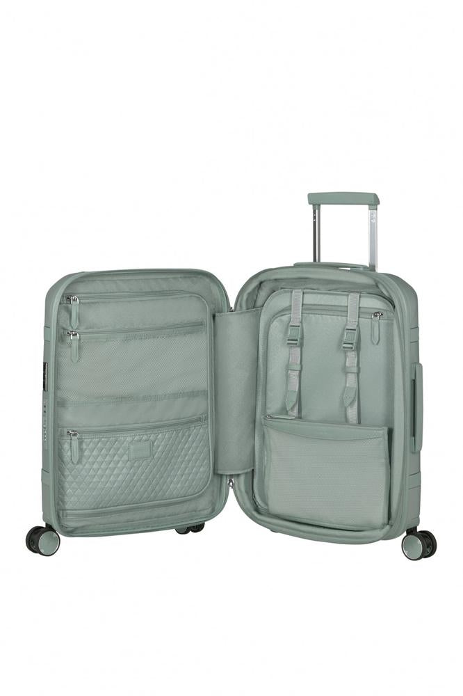 Samsonite IMAGE utvidbar kabinkoffert med 4 hjul 55 cm Thyme-Harde kofferter-BagBrokers