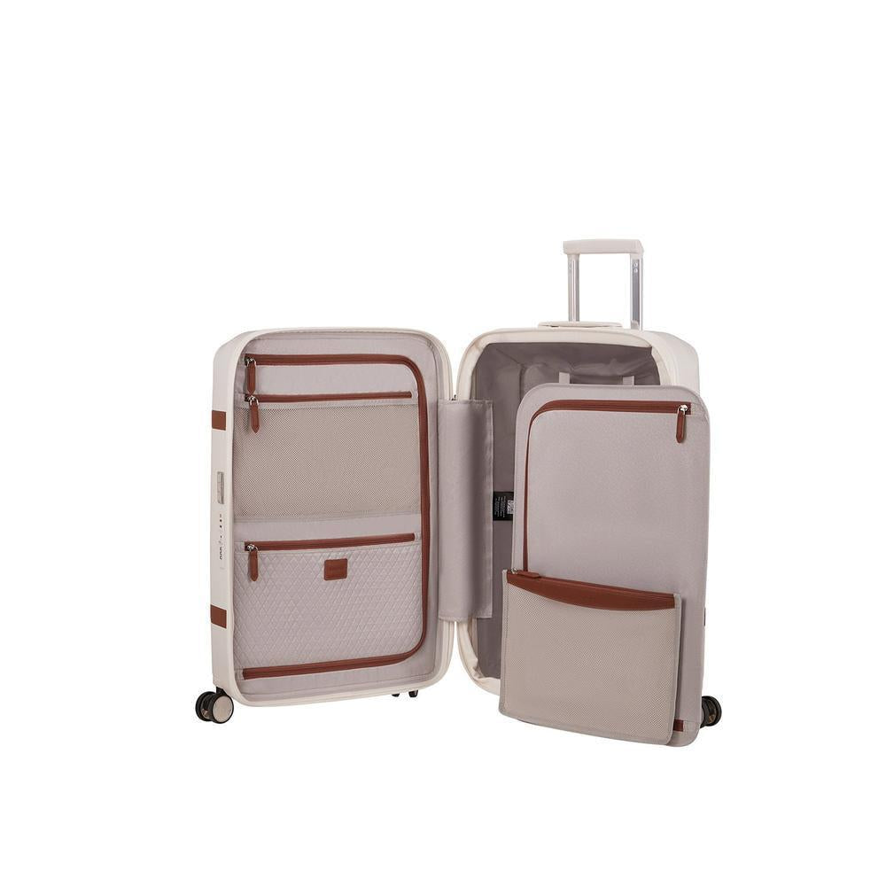 Samsonite IMAGE utvidbar medium koffert med 4 hjul 69 cm Ivory-Harde kofferter-BagBrokers