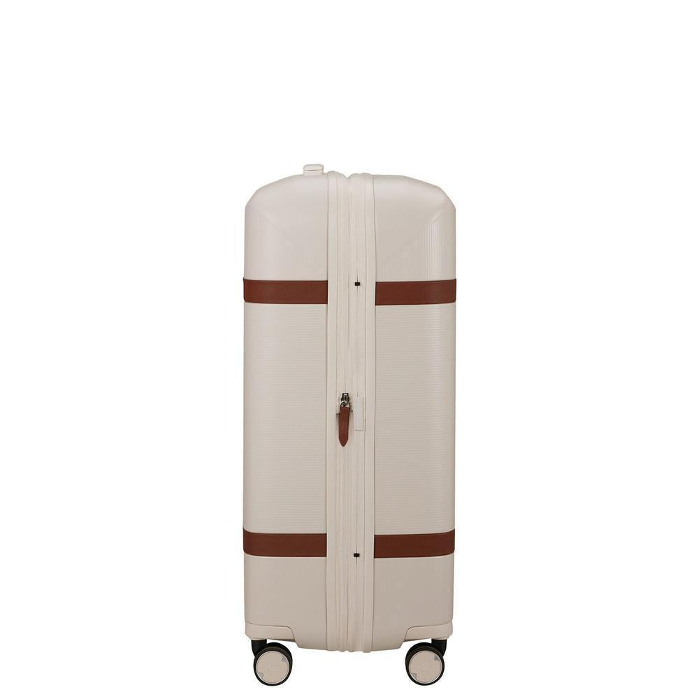 Samsonite IMAGE utvidbar medium koffert med 4 hjul 69 cm Ivory-Harde kofferter-BagBrokers
