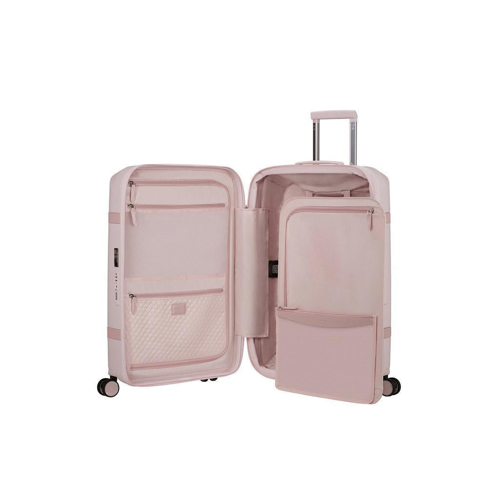 Samsonite IMAGE utvidbar stor koffert med 4 hjul 75 cm Rose-Harde kofferter-BagBrokers