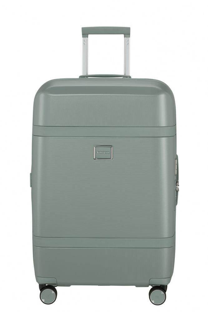 Samsonite IMAGE utvidbar medium koffert med 4 hjul 69 cm Thyme-Harde kofferter-BagBrokers
