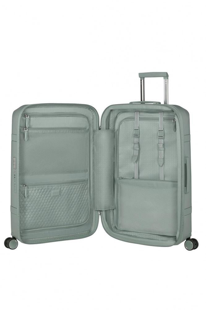 Samsonite IMAGE utvidbar medium koffert med 4 hjul 69 cm Thyme-Harde kofferter-BagBrokers