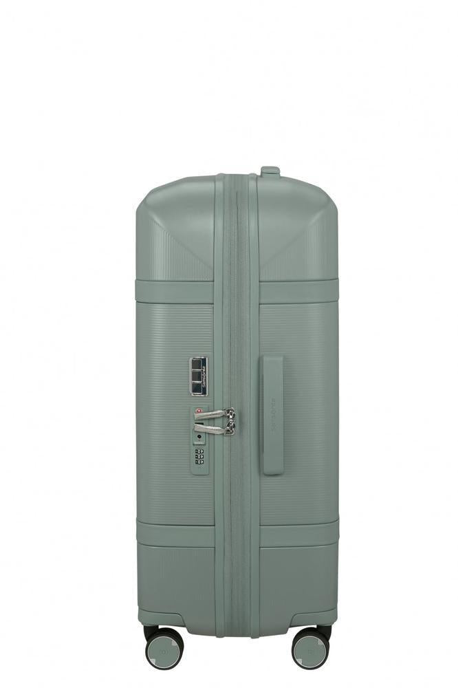 Samsonite IMAGE utvidbar medium koffert med 4 hjul 69 cm Thyme-Harde kofferter-BagBrokers