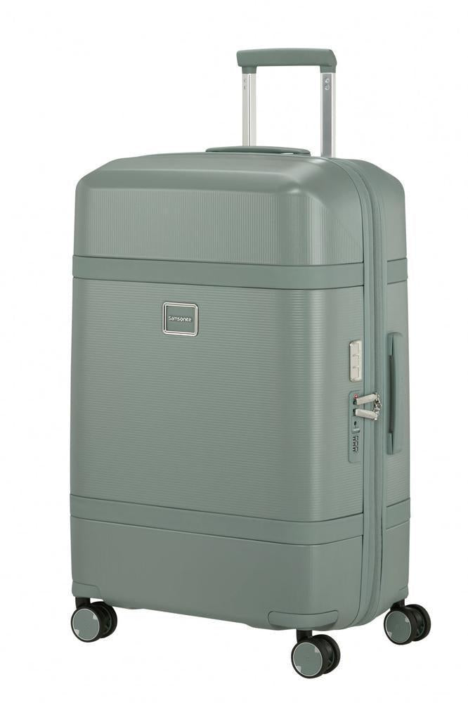 Samsonite IMAGE utvidbar medium koffert med 4 hjul 69 cm Thyme-Harde kofferter-BagBrokers