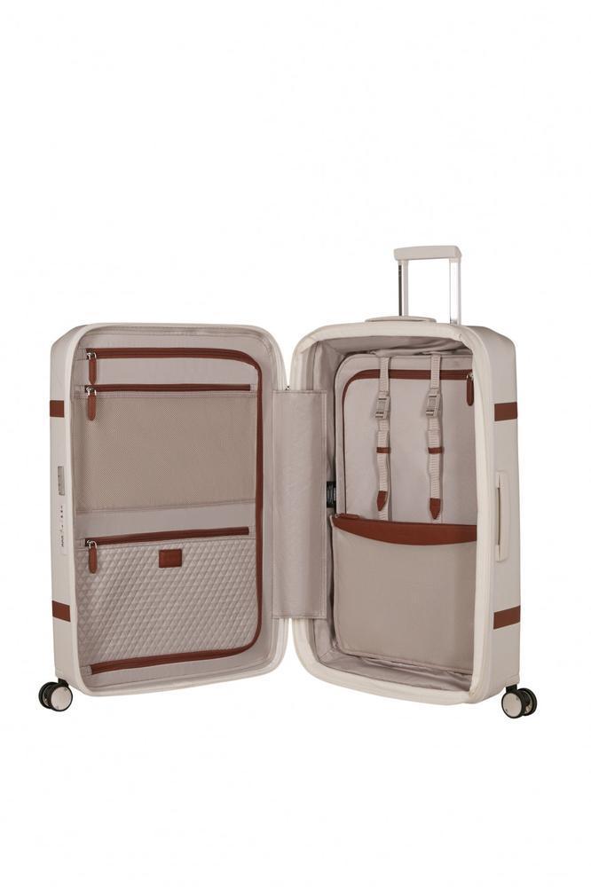 Samsonite IMAGE utvidbar stor koffert med 4 hjul 75 cm Ivory-Harde kofferter-BagBrokers