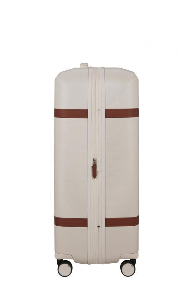 Samsonite IMAGE utvidbar stor koffert med 4 hjul 75 cm Ivory-Harde kofferter-BagBrokers