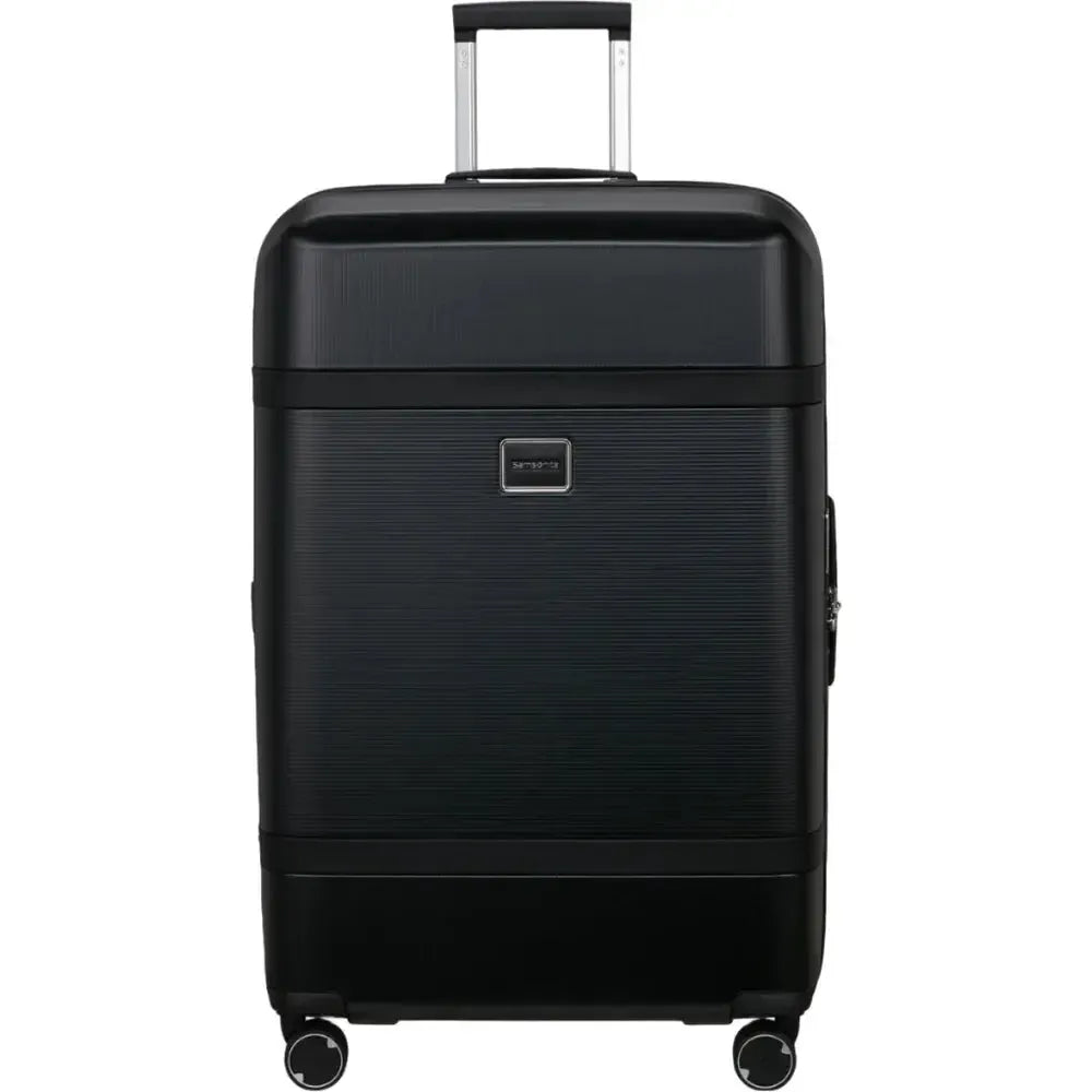 Samsonite IMAGE utvidbar stor koffert med 4 hjul 75 cm Svart-Harde kofferter-BagBrokers