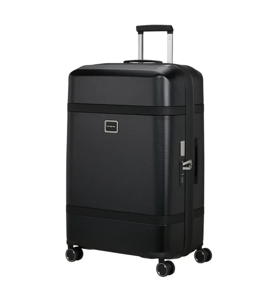 Samsonite IMAGE utvidbar stor koffert med 4 hjul 75 cm Svart-Harde kofferter-BagBrokers
