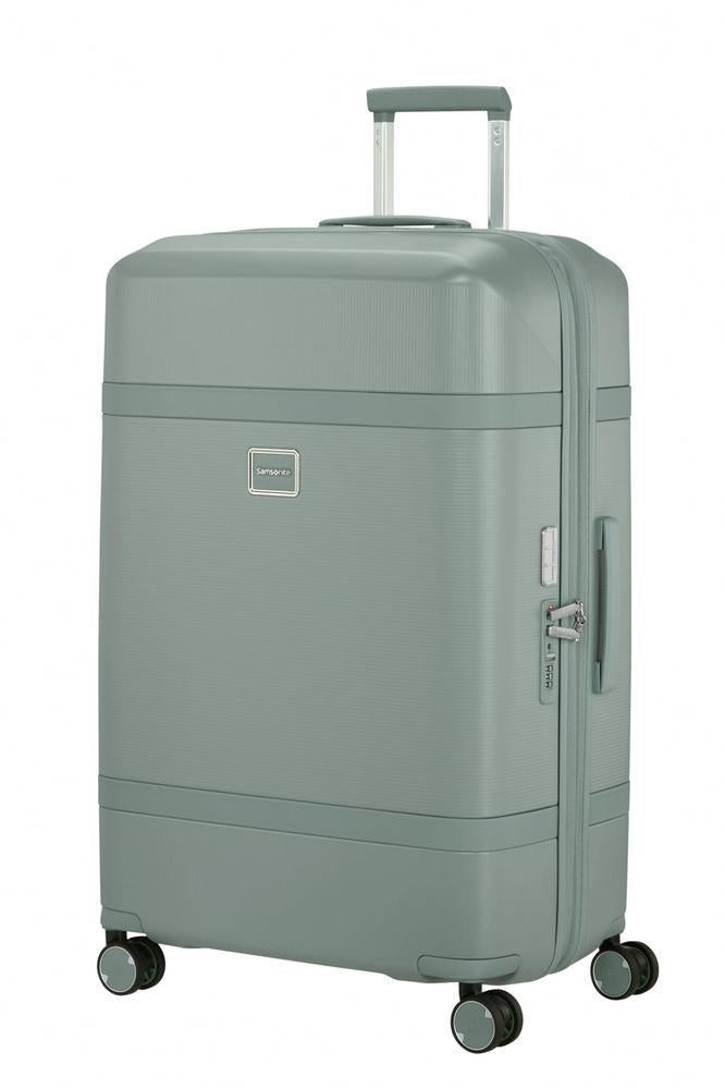 Samsonite IMAGE utvidbar stor koffert med 4 hjul 75 cm Thyme-Harde kofferter-BagBrokers