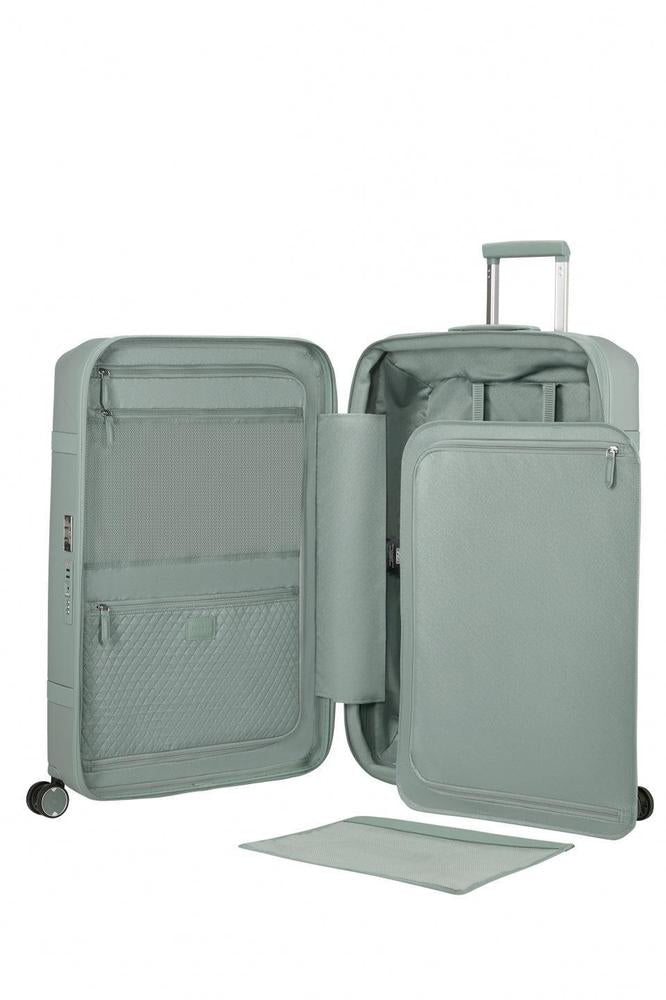 Samsonite IMAGE utvidbar stor koffert med 4 hjul 75 cm Thyme-Harde kofferter-BagBrokers
