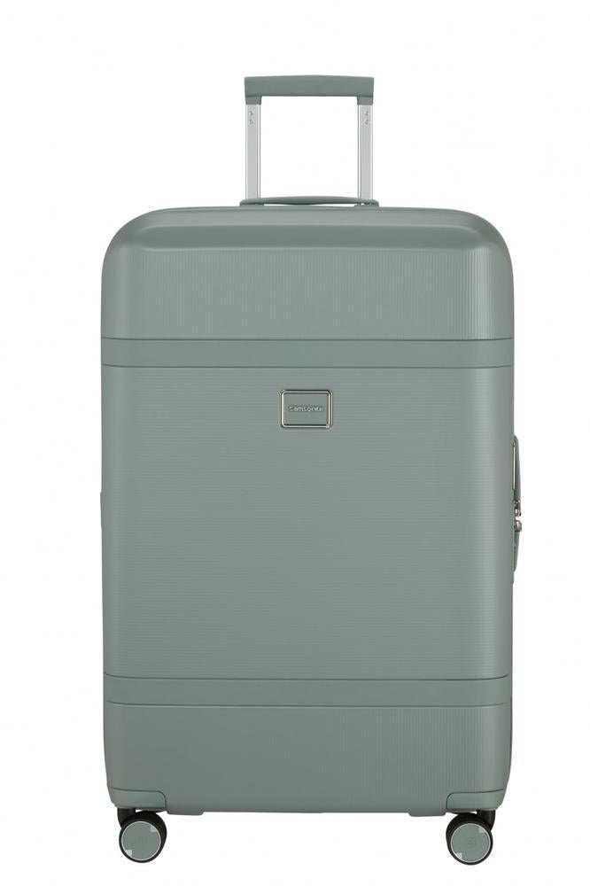 Samsonite IMAGE utvidbar stor koffert med 4 hjul 75 cm Thyme-Harde kofferter-BagBrokers