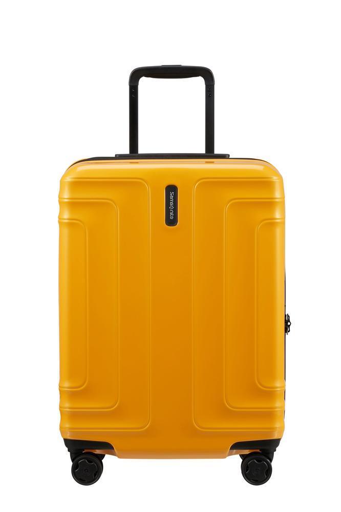 Samsonite Lin'Air utvidbar kabinkoffert 55 cm Metallic Mango-Harde kofferter-BagBrokers