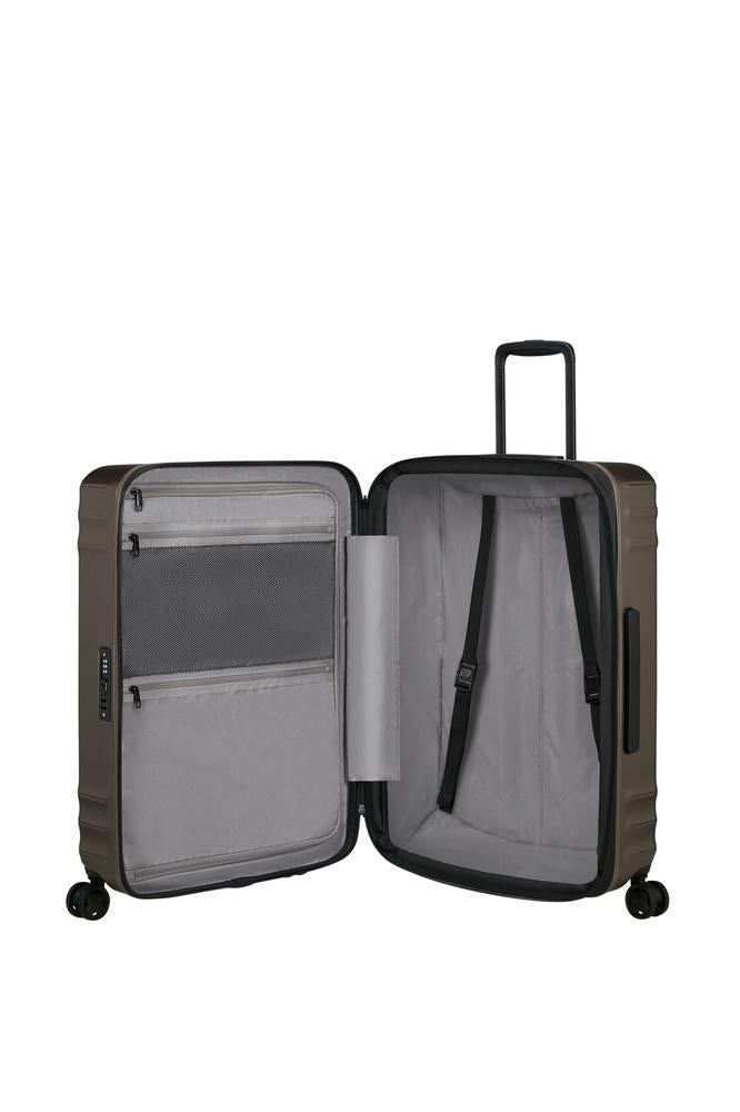 Samsonite Lin'Air utvidbar medium koffert 67 cm Matt Bronze-Harde kofferter-BagBrokers