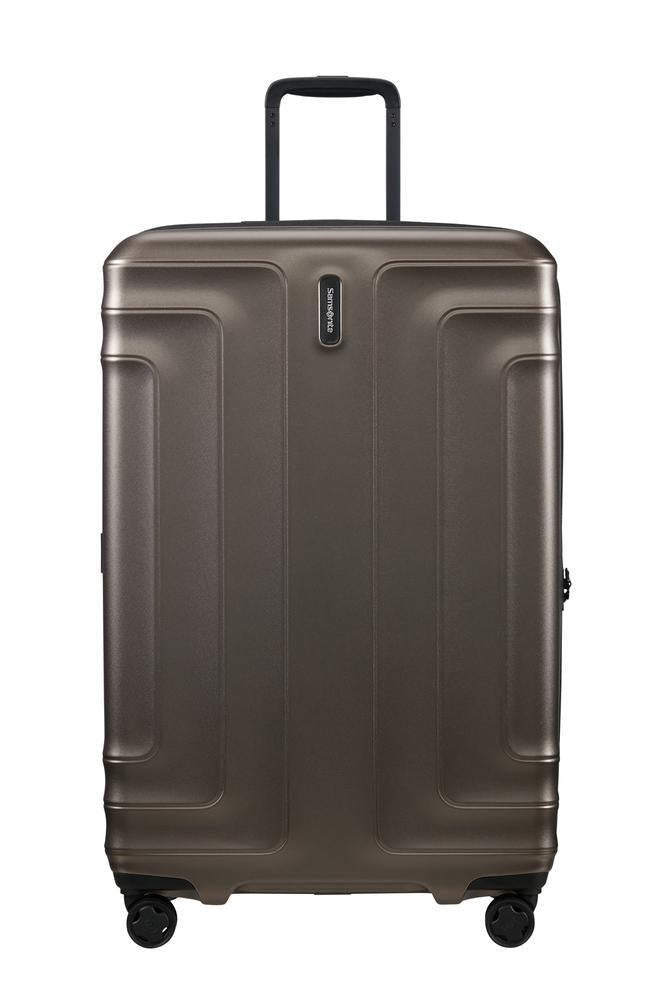 Samsonite Lin'Air utvidbar stor koffert 77 cm Matt Bronze-Harde kofferter-BagBrokers