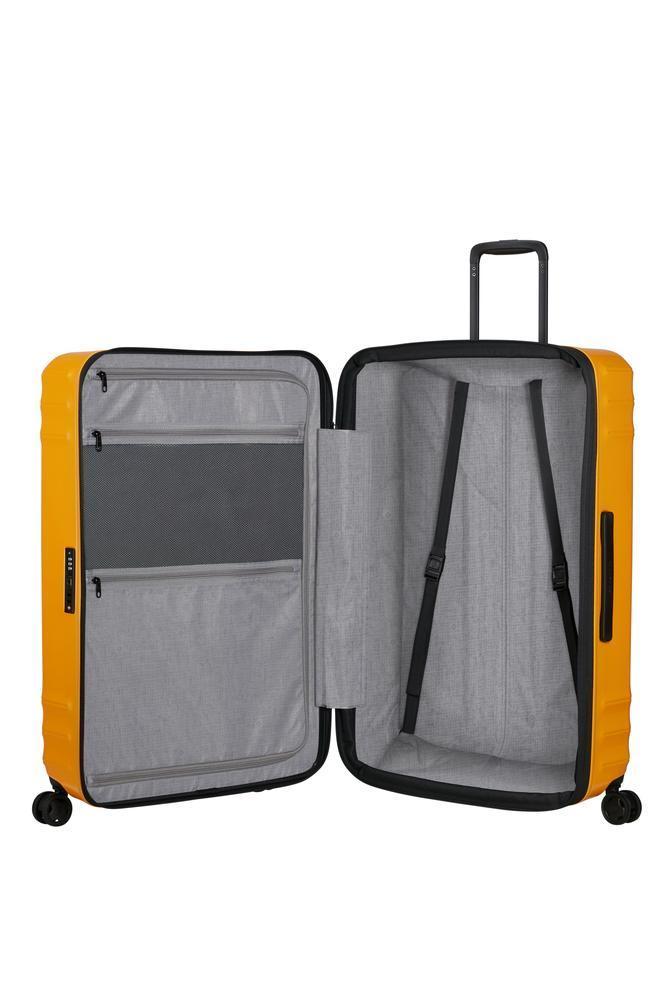 Samsonite Lin'Air utvidbar stor koffert 77 cm Metallic Mango-Harde kofferter-BagBrokers
