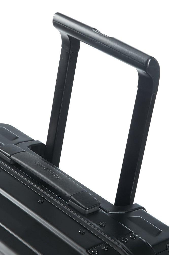 Samsonite Lite-Box ALU Kabin koffert 55 cm Black-Harde kofferter-BagBrokers