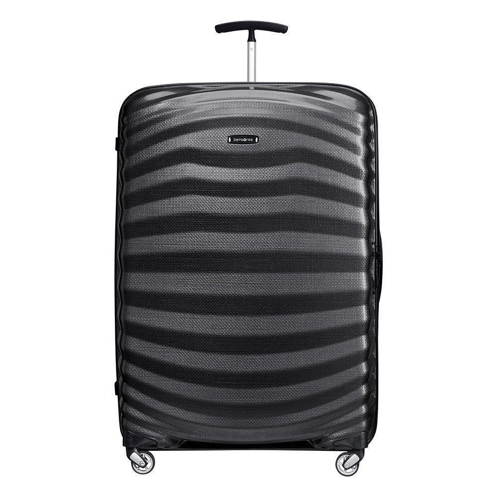 Samsonite Lite-Shock Ultralett hard Ekstra stor koffert 81cm/124 L Svart-Harde kofferter-BagBrokers