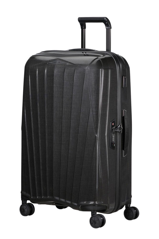 Samsonite Major-Lite Ultralett hard medium koffert 69 cm/69 L Black-Harde kofferter-BagBrokers
