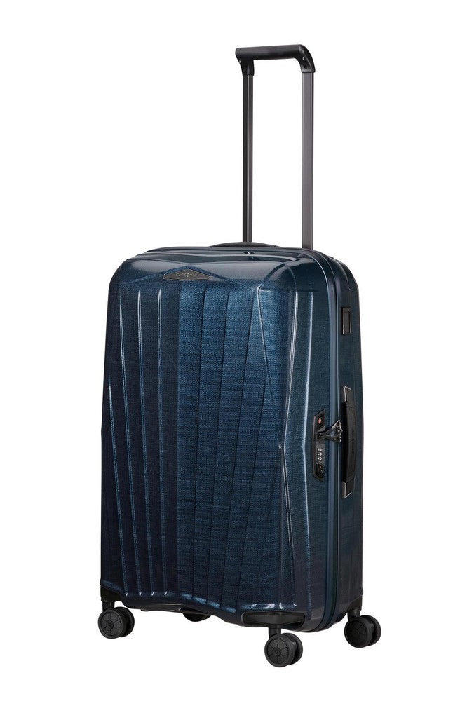 Samsonite Major-Lite Ultralett hard medium koffert 69 cm/69 L Midnight Blue-Harde kofferter-BagBrokers