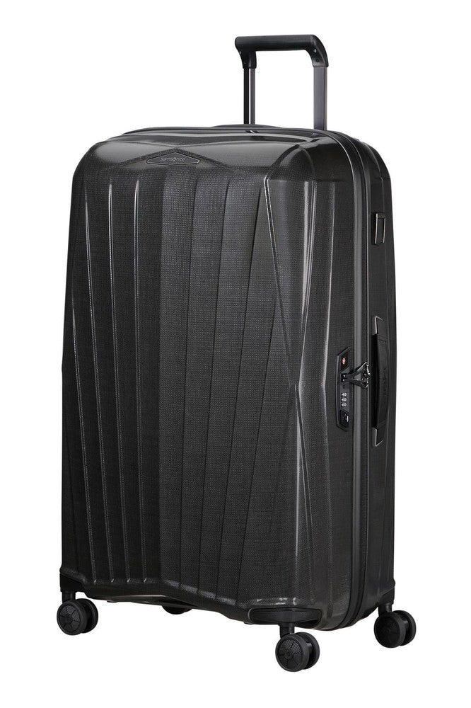 Samsonite Major-Lite Ultralett hard stor koffert 77 cm/100 L Black-Harde kofferter-BagBrokers