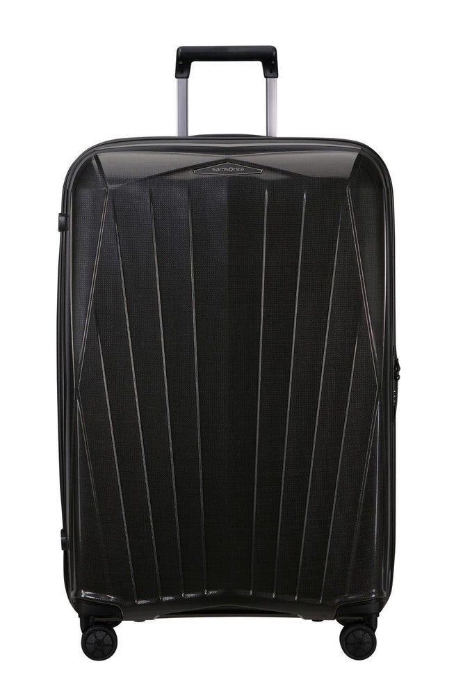 Samsonite Major-Lite Ultralett hard stor koffert 77 cm/100 L Black-Harde kofferter-BagBrokers