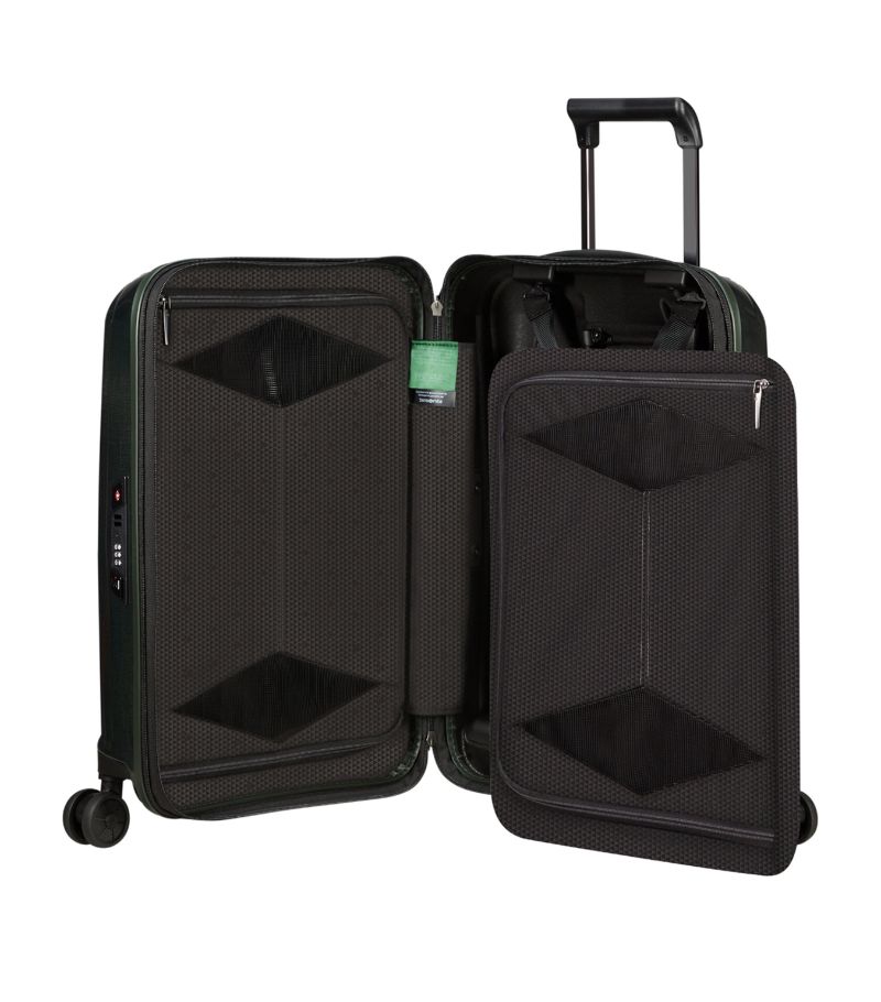 Samsonite Major-Lite Ultralett og utvidbar kabinkoffert 55 cm med 4 hjul Climbing Ivy-Harde kofferter-BagBrokers