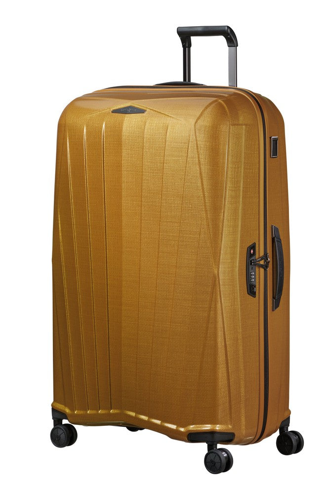 Samsonite Major-Lite hard ekstra stor koffert 84 cm/130 L Saffron Yellow-Harde kofferter-BagBrokers