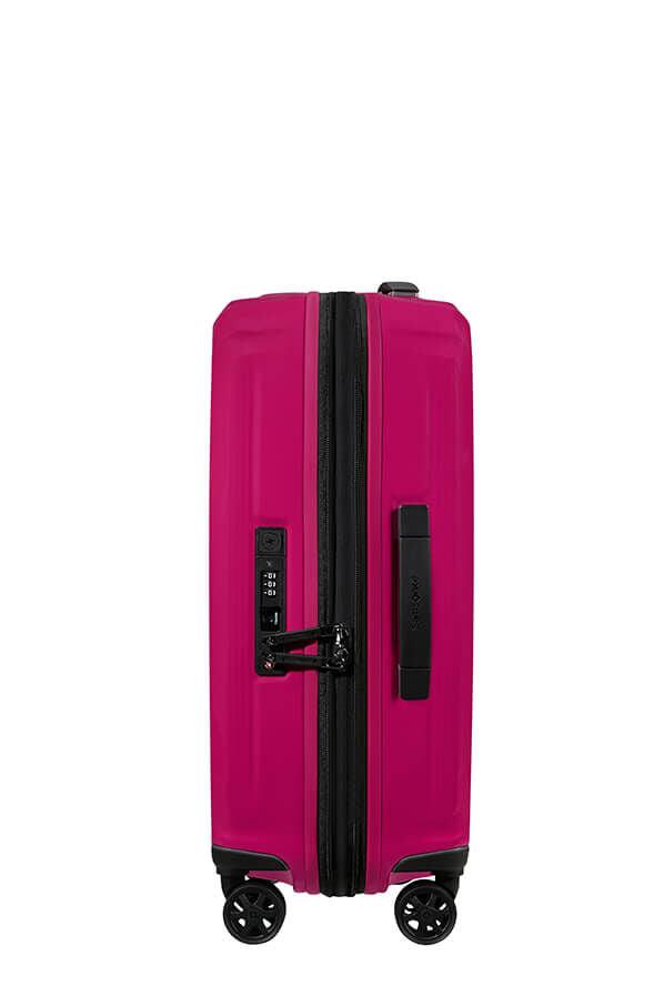 Samsonite NUON utvidbar Kabin koffert 55 cm Metallic Ruby-Harde kofferter-BagBrokers