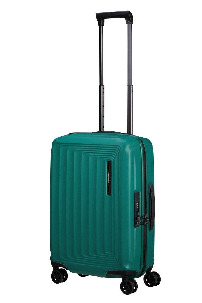 Samsonite NUON utvidbar Kabin koffert 55 cm Pine Green-Harde kofferter-BagBrokers