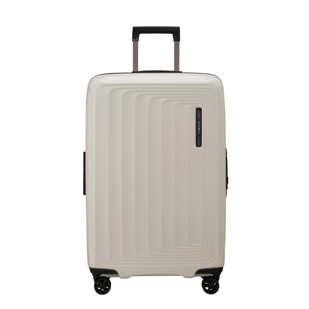 Samsonite NUON utvidbar Medium koffert 69 cm Matt Quartz-Harde kofferter-BagBrokers