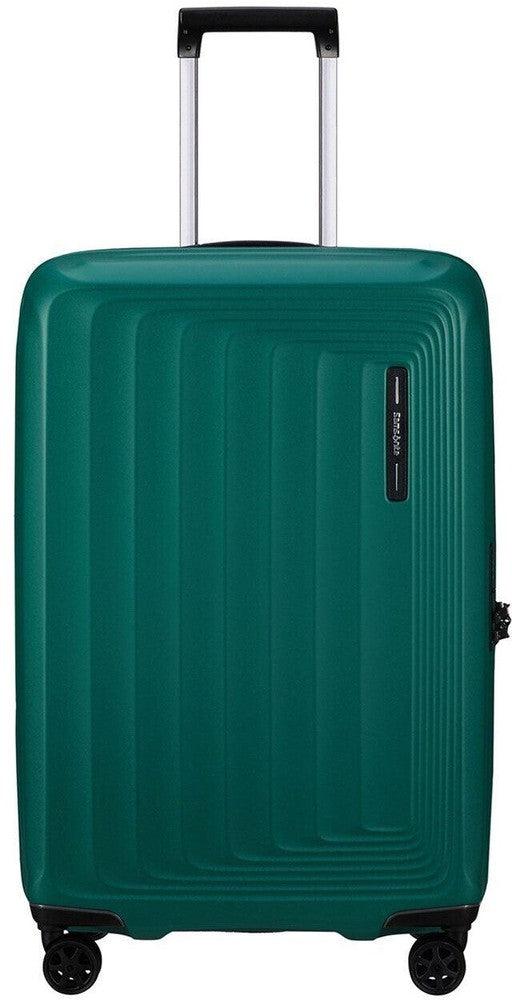 Samsonite NUON utvidbar Medium koffert 69 cm Pine Green-Harde kofferter-BagBrokers