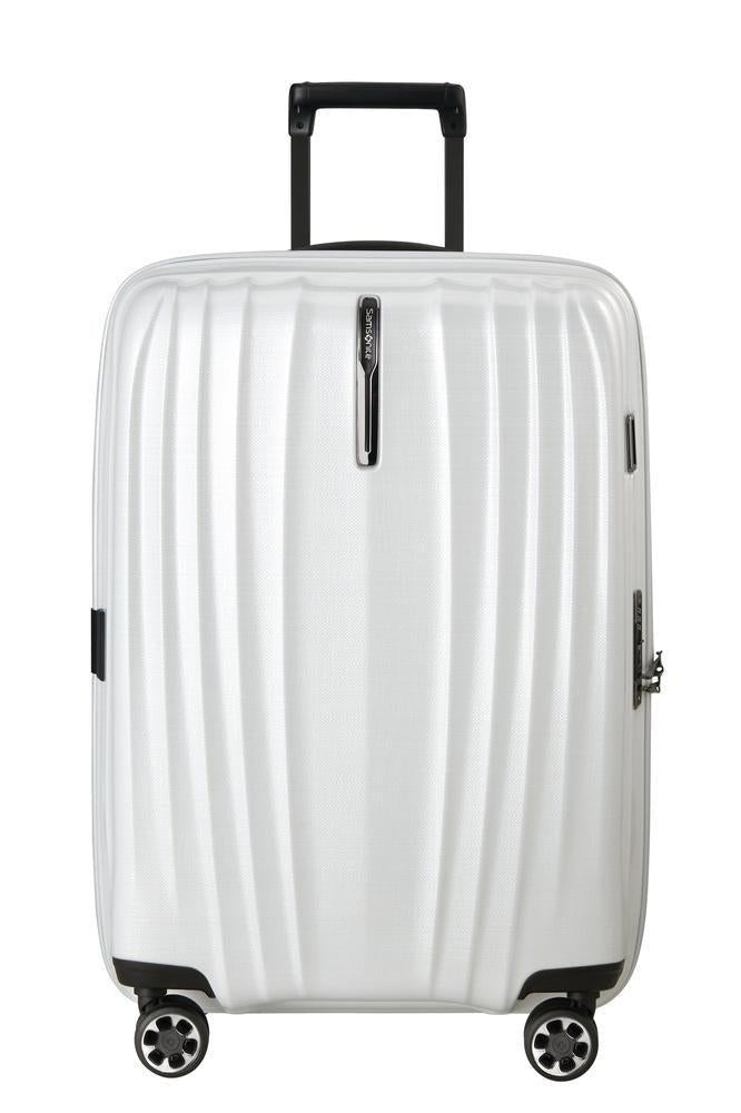 Samsonite Nexis Extra Large Koffert 82 CM 4 hjul Cotton White-Harde kofferter-BagBrokers
