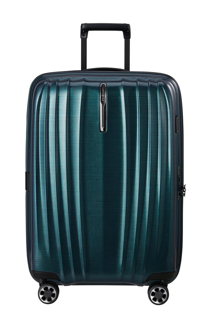 Samsonite Nexis Medium Koffert 70 CM 4 hjul Deep Petrol-Harde kofferter-BagBrokers